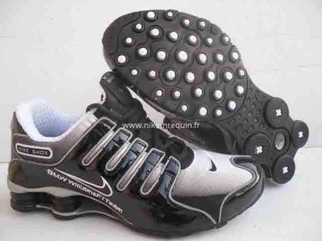 Arrial Nouvelle Nike Shox Nz 3013 Balck Grise